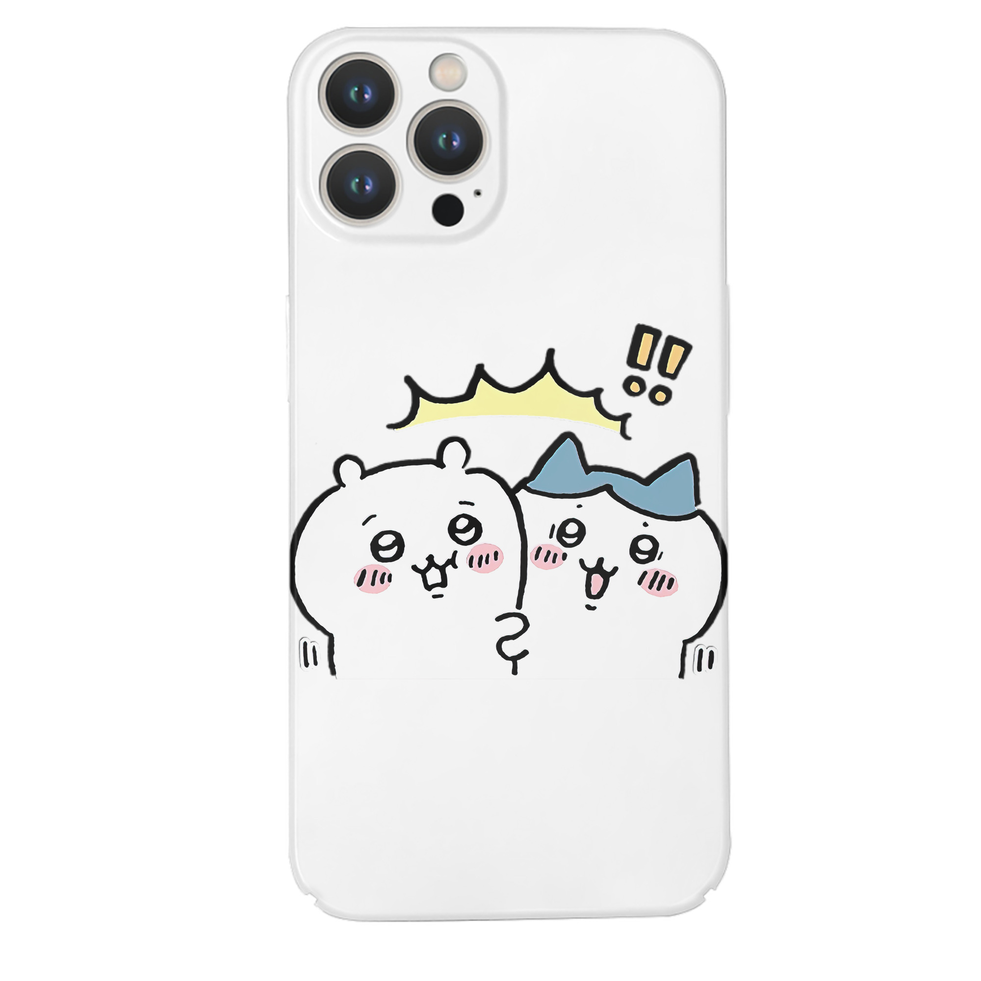 （画像用） ちいかわ ハチワレ Chii-kawa hachiware 【iPhone 14シリーズ対応】ハードケース